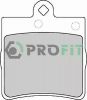 Комплект тормозных колодок, дисковый тормоз PROFIT 50001311