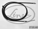 Трос тормозного привода стояночной тормозной системы LINEX 270160