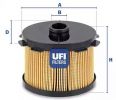 Топливный фильтр UFI 2668800