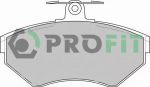 Комплект тормозных колодок, дисковый тормоз PROFIT 50001312