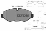 Комплект тормозных колодок, дисковый тормоз TEXTAR 2919202