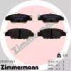 Комплект тормозных колодок, дисковый тормоз ZIMMERMANN 223321451