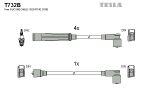Комплект проводов зажигания TESLA T732B