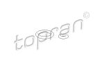 Комплект уплотнительных колец, клапанная форсунка TOPRAN 101562