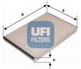 Фильтр, воздух во внутренном пространстве UFI 5315200