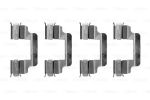 Комплектующие, колодки дискового тормоза BOSCH 1987474315