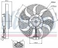 Вентилятор, охлаждение двигателя NISSENS 85715