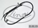 Трос тормозного привода стояночной тормозной системы LINEX 210115