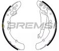 Комплект тормозных колодок BREMSI GF0021