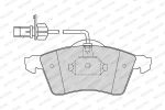 Комплект тормозных колодок, дисковый тормоз FERODO FVR1518