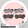 Комплект тормозных колодок, дисковый тормоз ZIMMERMANN 236929651