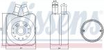 масляный радиатор, двигательное масло NISSENS 90606