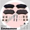 Комплект тормозных колодок, дисковый тормоз ZIMMERMANN 228021902