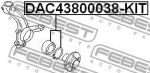 Комплект подшипника ступицы колеса FEBEST DAC43800038KIT