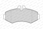 Комплект тормозных колодок, дисковый тормоз FERODO FVR1304