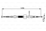 Трос тормозного привода стояночной тормозной системы BOSCH 1987477622