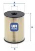 Топливный фильтр UFI 2605400