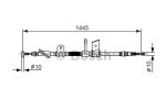 Трос тормозного привода стояночной тормозной системы BOSCH 1987477623