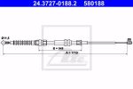 Трос тормозного привода стояночной тормозной системы ATE 24372701882
