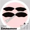 Комплект тормозных колодок, дисковый тормоз ZIMMERMANN 247382001