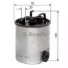 Топливный фильтр BOSCH F026402044